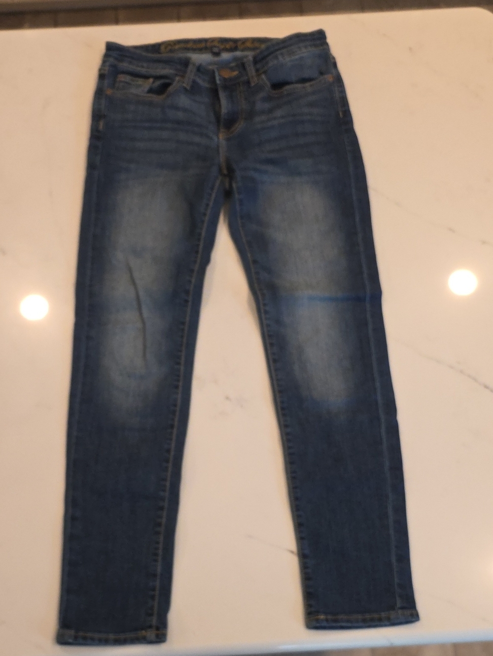 GAP Women's Faded Blue Skinny Jeans